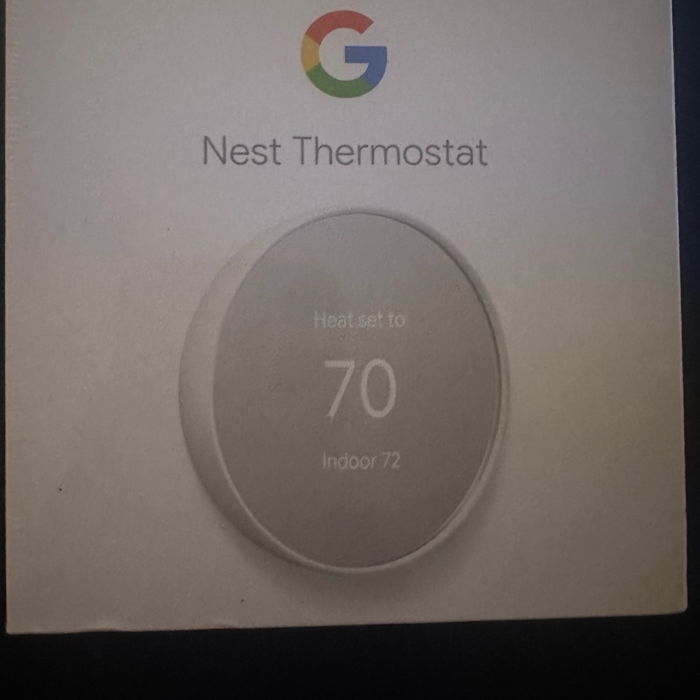 Google Nest Thermostat - Snow